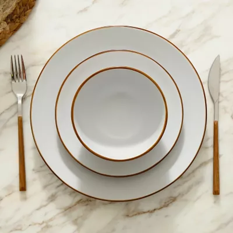 Stone + Lain Brasa 16-pc. Stoneware Dinnerware Set