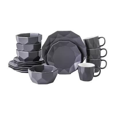 Stone + Lain Jamie 16-pc. Porcelain Dinnerware Set