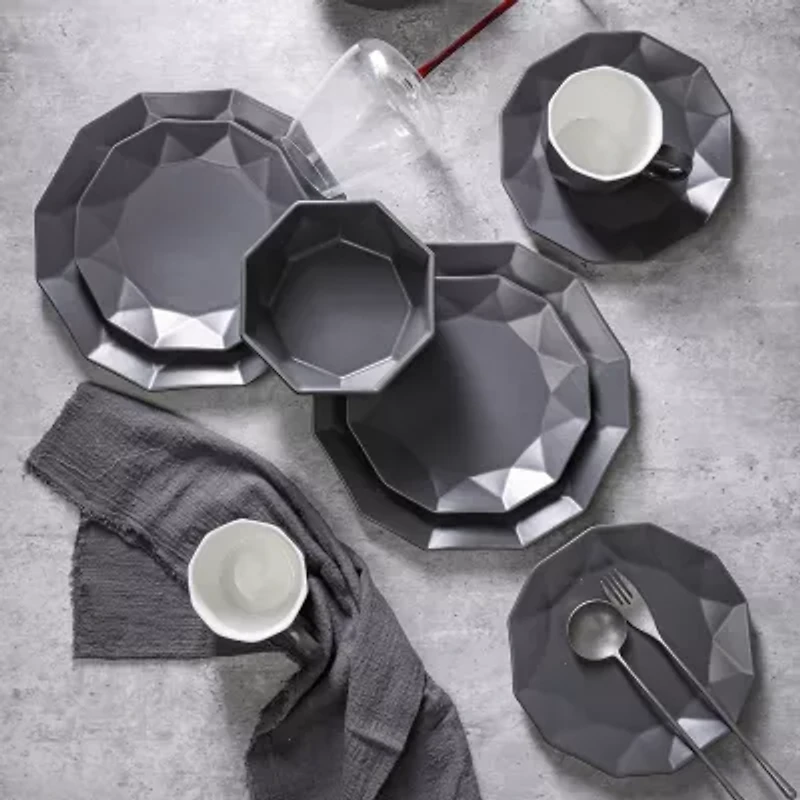 Stone + Lain Jamie 16-pc. Porcelain Dinnerware Set