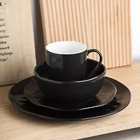 Stone + Lain Ivy 24-pc. Porcelain Dinnerware Set