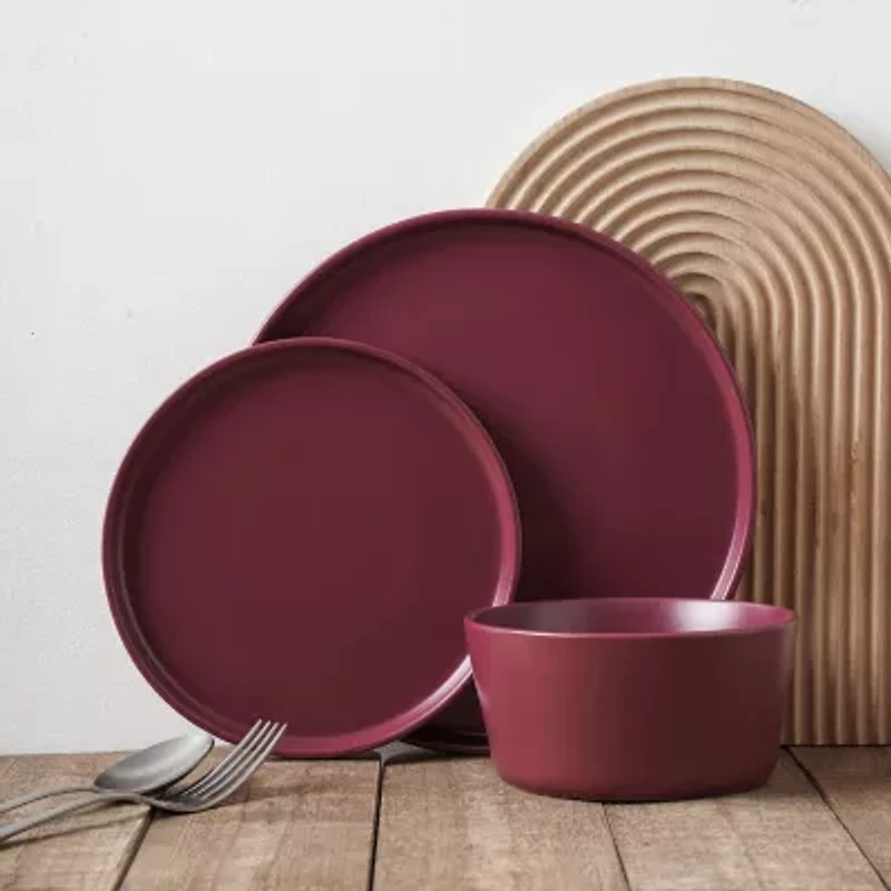 Stone + Lain Chelsea 24-pc. Stoneware Dinnerware Set