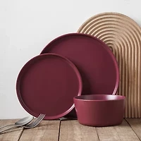 Stone + Lain Chelsea 24-pc. Stoneware Dinnerware Set