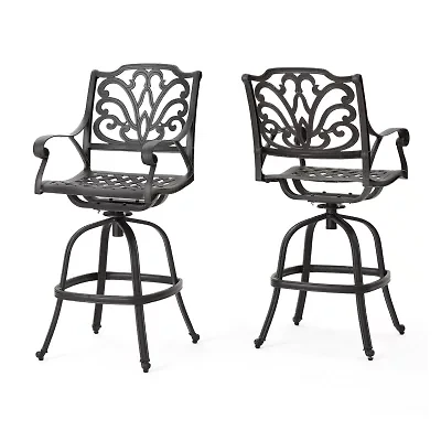 Alfresco 2-pc. Swivel Bar Stool