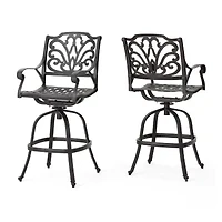 Alfresco 2-pc. Swivel Bar Stool