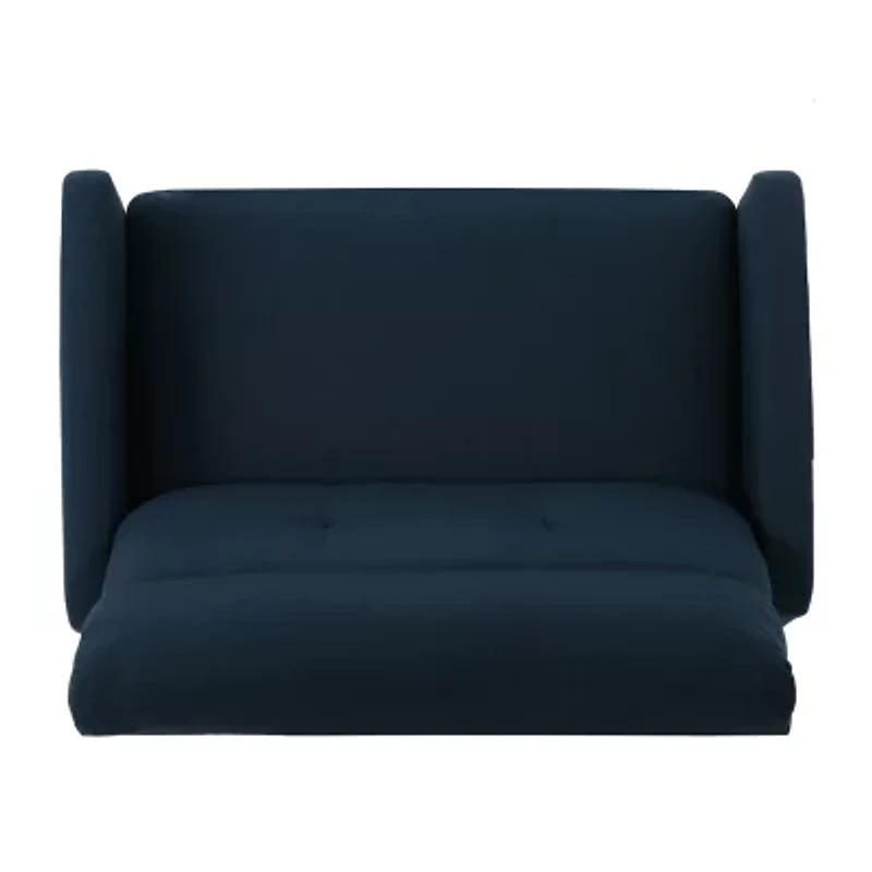 Halima Upholstery Track-Arm Loveseat