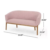 Galena Track-Arm Upholstered Loveseat