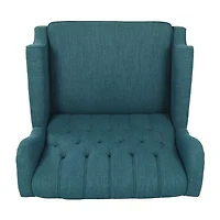 Apaloosa Tufted Roll-Arm Recliner