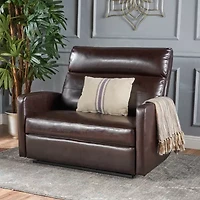 Halima Upholstery Track-Arm Loveseat