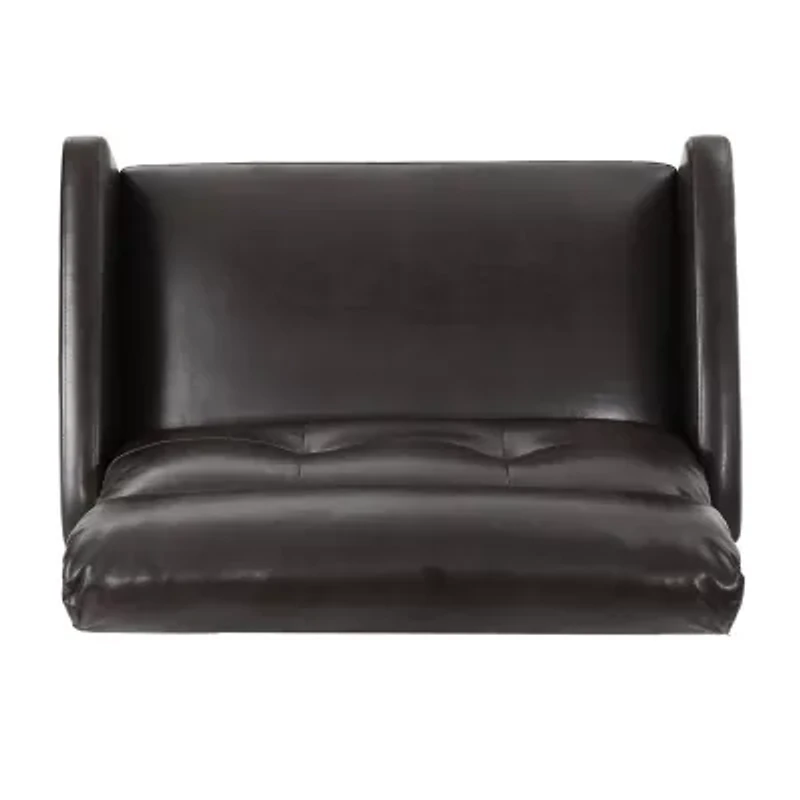 Halima Upholstery Track-Arm Loveseat