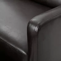Halima Upholstery Track-Arm Loveseat