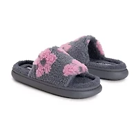 Muk Luks Marsai Slide Womens Memory Foam Slip-On Slippers