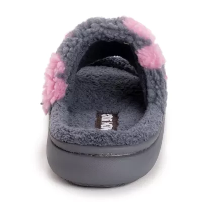 Muk Luks Marsai Slide Womens Memory Foam Slip-On Slippers