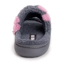 Muk Luks Marsai Slide Womens Memory Foam Slip-On Slippers