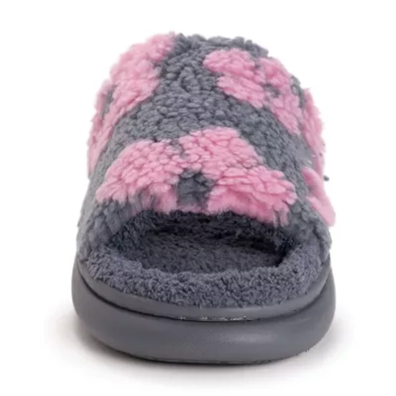Muk Luks Marsai Slide Womens Memory Foam Slip-On Slippers