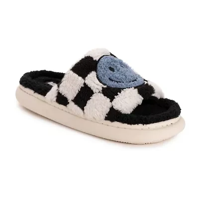 Muk Luks Marsai Slide Womens Memory Foam Slip-On Slippers