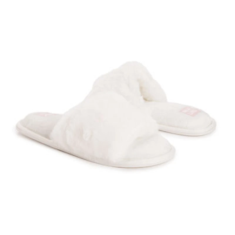 Muk Luks Sariah Slide Womens Memory Foam Slip-On Slippers