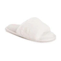 Muk Luks Sariah Slide Womens Memory Foam Slip-On Slippers