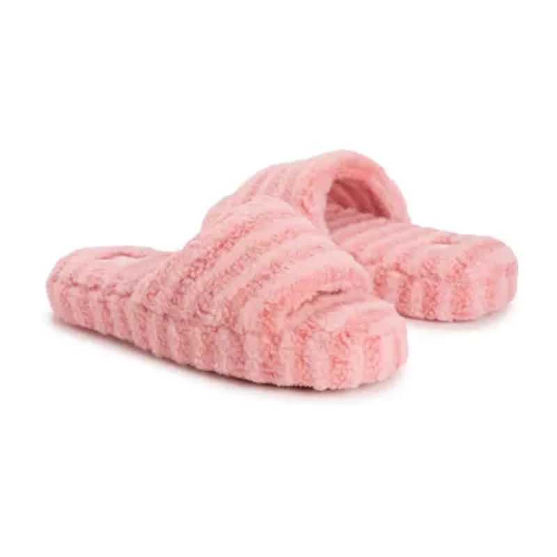 Muk Luks Orla Womens Memory Foam Slip-On Slippers