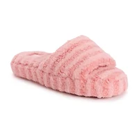 Muk Luks Orla Womens Memory Foam Slip-On Slippers