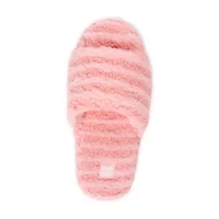 Muk Luks Orla Womens Memory Foam Slip-On Slippers