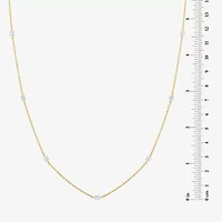 Diamond Addiction (G-H / I1-I2) Womens 1/3 CT. T.W. Lab Grown White 10K Gold Round 16 Inch Pendant Necklace