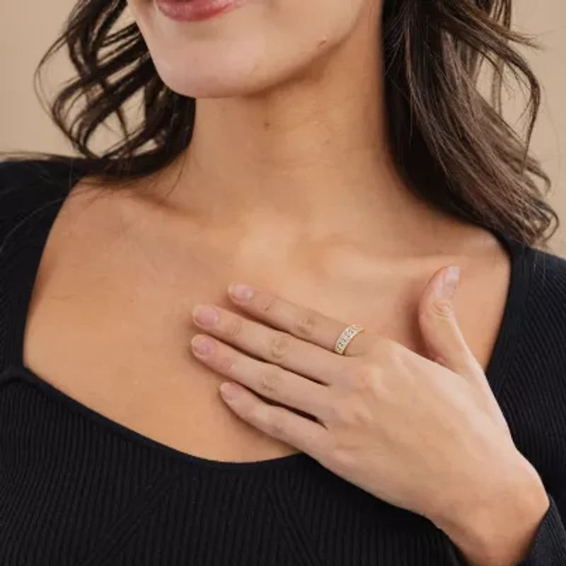 1 CT.T.W. Natural Diamond 14K Gold Anniversary Band