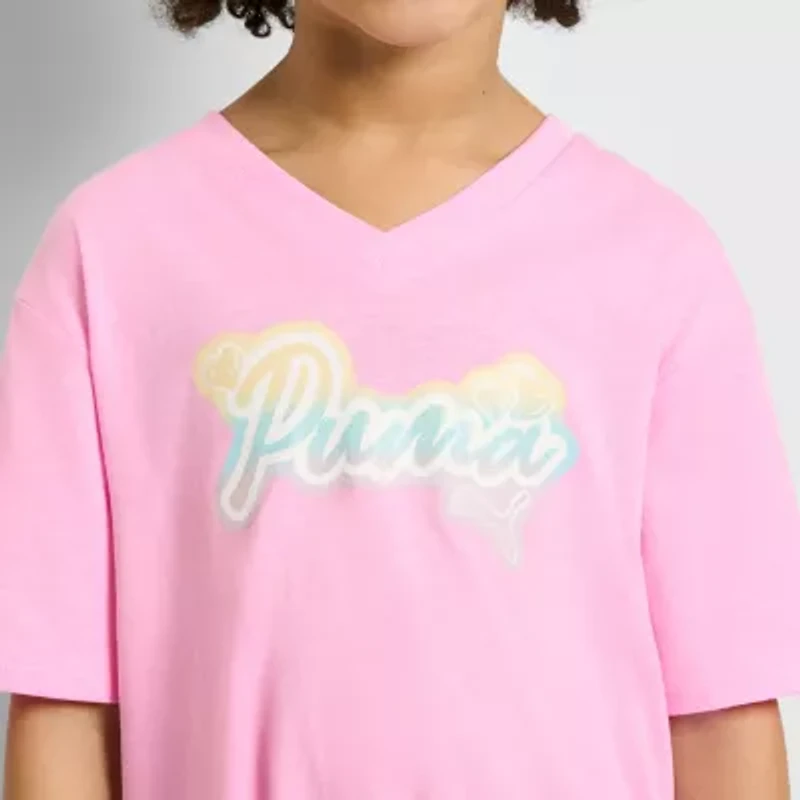 PUMA Little Girls 2-pc. Short Set