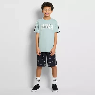 PUMA Little Boys 2-pc. Short Set