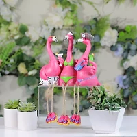 Northlight 9in Three Amigos Beach Flamingos Not Applicable Yard Art