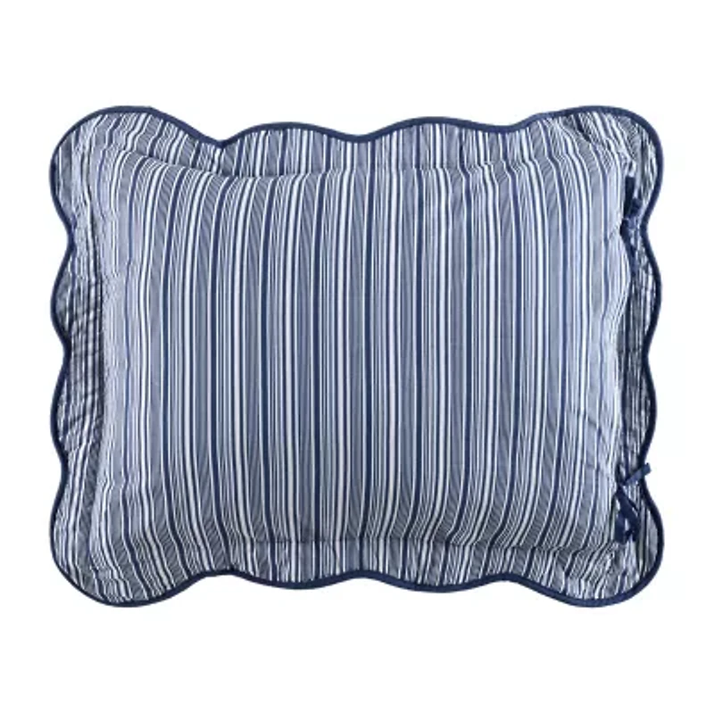 Laurel Manor Toile Garden Cotton Bedspread