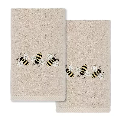 Linum Home Textiles Primavera Embroidered 2-pc. Hand Towel