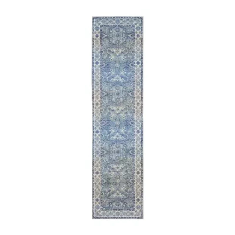 Covington Home Marcel Faded Border 24"X96" Indoor Rectangular Runner