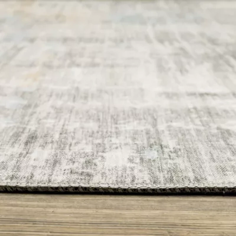 Covington Home Marcel Distressed Marble 24"X96" Indoor Rectangular Runner