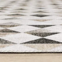 Covington Home Marcel Faux Hide Diamonds Indoor Rectangular Area Rug