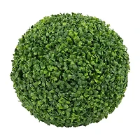 Northlight 16in Two Tone Green Boxwood Artificial Plant