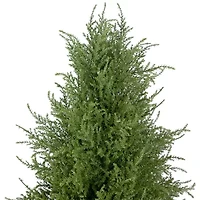 Northlight 5ft Real Touch™ Cedar Pine Arborvitae In Urn Style Pot Artificial Tree