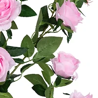 Northlight 44in Pink Potted Artificial Plant