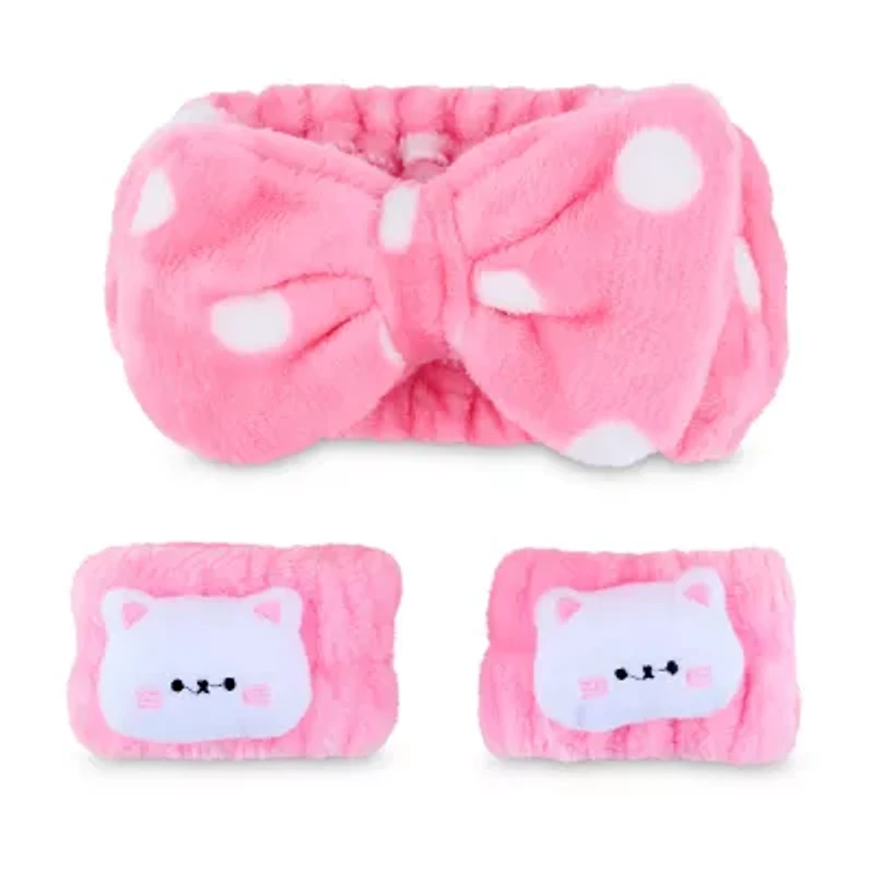 Mimicoco Luna Cat 3pc. Spa Head & Wristband Set