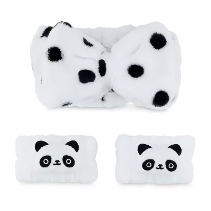 Mimicoco Panda 3pc. Spa Head & Wristband Set