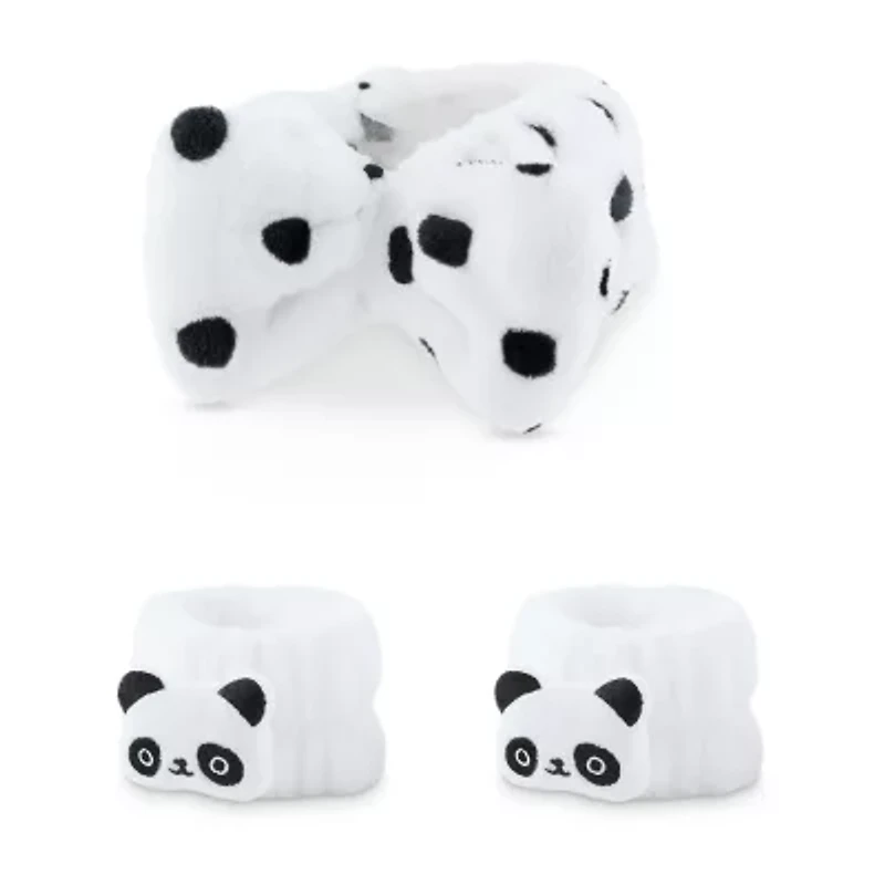 Mimicoco Panda 3pc. Spa Head & Wristband Set