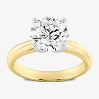 3 CT. Round Lab-Grown (G / VS2) Diamond Solitaire Engagement Ring 14K Gold