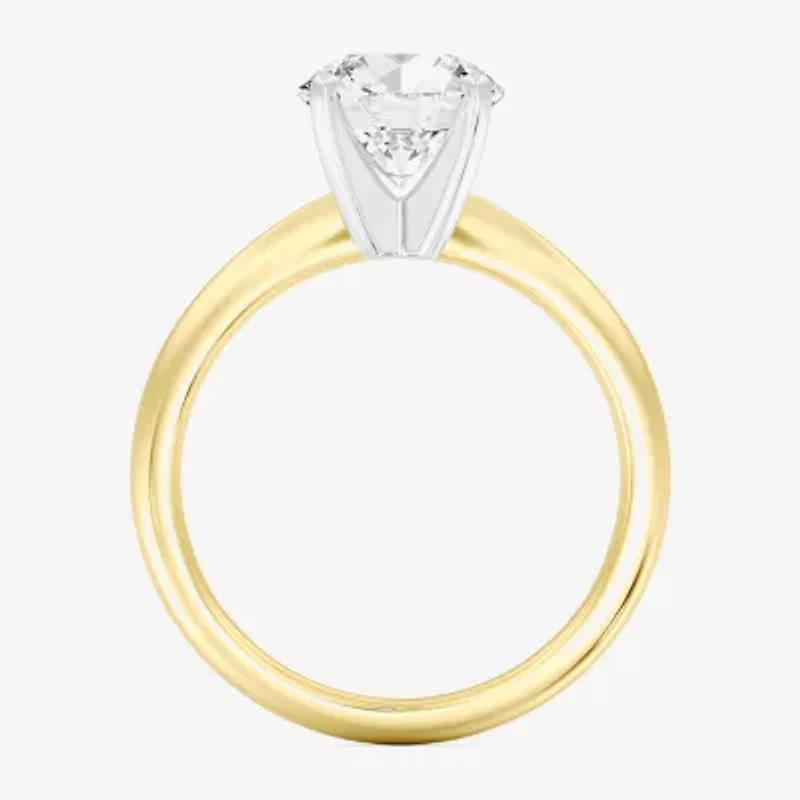 2 CT. Round Lab-Grown (G / SI2) Diamond Solitaire Engagement Ring 14K Gold