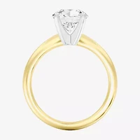 2 CT. Round Lab-Grown (G / SI2) Diamond  Solitaire Engagement Ring 14K Gold