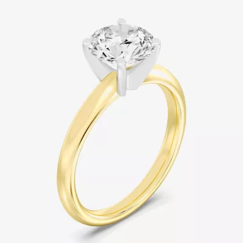 2 CT. Round Lab-Grown (G / SI2) Diamond Solitaire Engagement Ring 14K Gold
