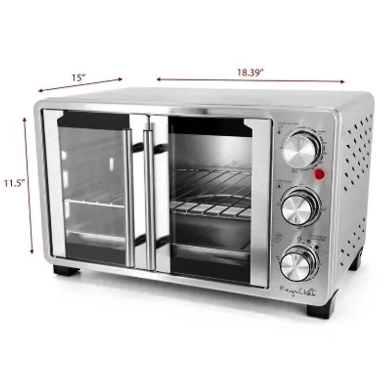 MegaChef 25 Quart French Door Multi-Function Oven