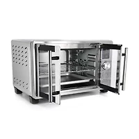 MegaChef 25 Quart French Door Digital Multi-Function Oven with Rotisserie