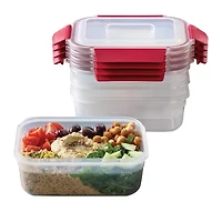 Joseph Joseph Nest Lock 8-pc. Rectangular Food Storage Set