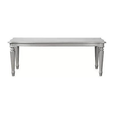 Melodi Parc Rectangular Wood-Top Dining Table