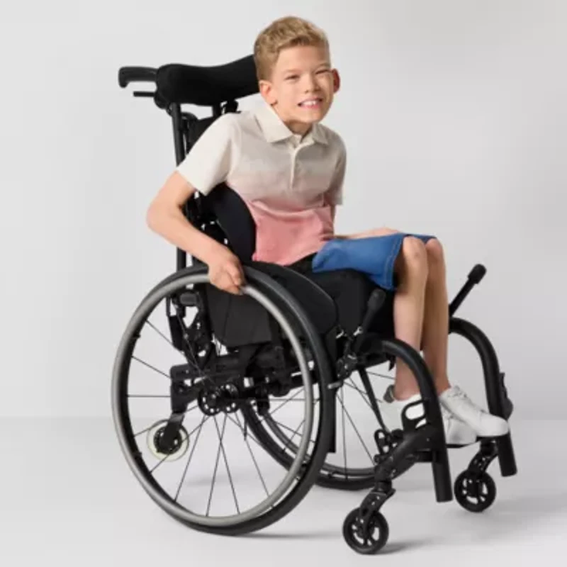 Thereabouts Pull-On Little & Big Kid Boys Adaptive Adjustable Waist Features Easy-on + Easy-off Denim Short
