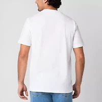 St. John's Bay Mens Crew Neck Short Sleeve Classic Fit Graphic T-Shirt